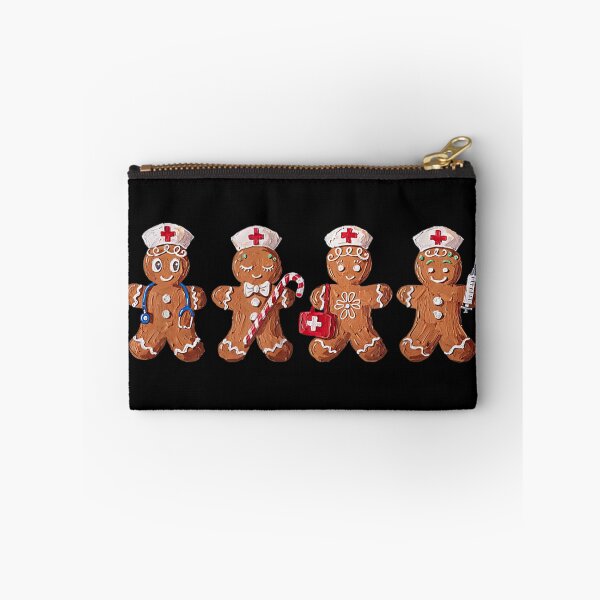 Item preview, Christmas Gingerbread Nurse Healthcare Worker RN ER Nursing designed and sold by SuziLope.