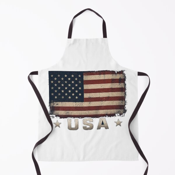 Item preview, Vintage Distressed USA Flag Typography Design designed and sold by Avenuse style.