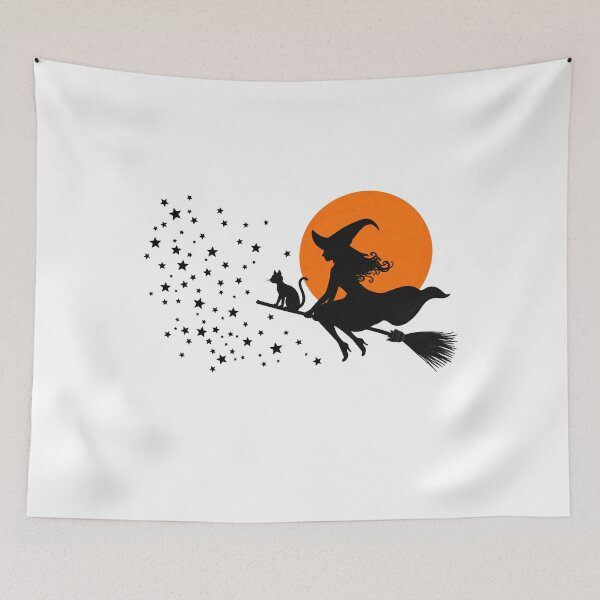Item preview, Vintage Witch & Cat Ringer designed and sold by LeonellDavy.