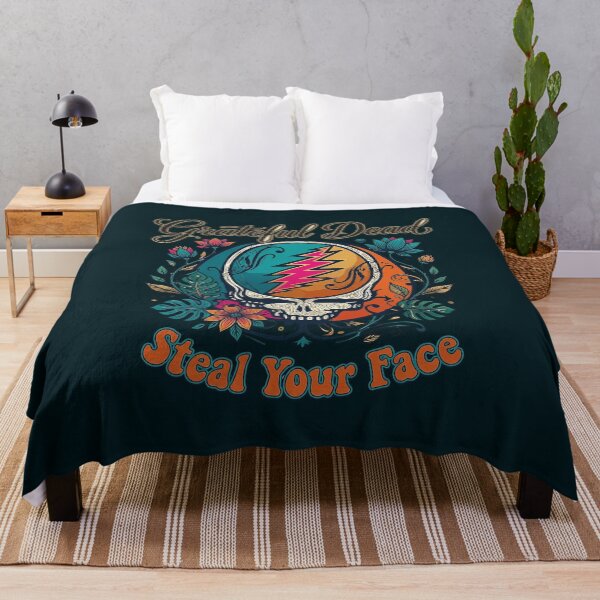 Item preview, Grateful Dead Steal Your Face Rose Badge designed and sold by KerfsUp.