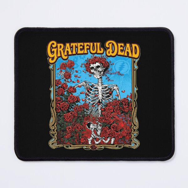 Item preview, Grateful Dead Rose Skeleton Poster designed and sold by KerfsUp.