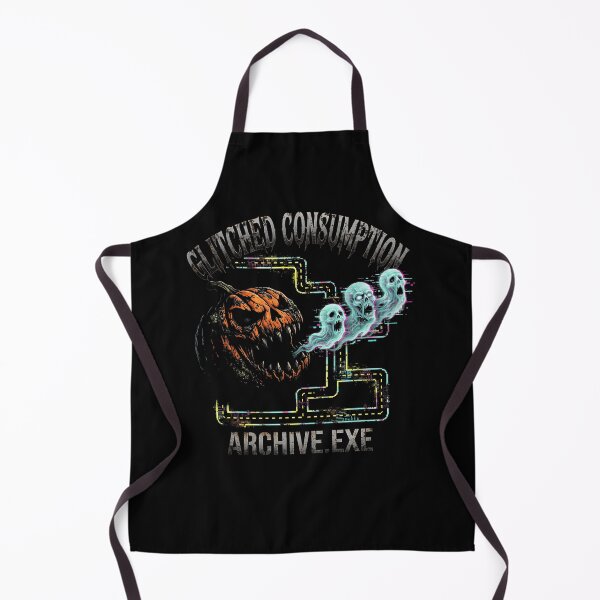 Item preview, Glitched Haunted Computer Ghost Halloween Retro Horror designed and sold by ArcaneArtistry.