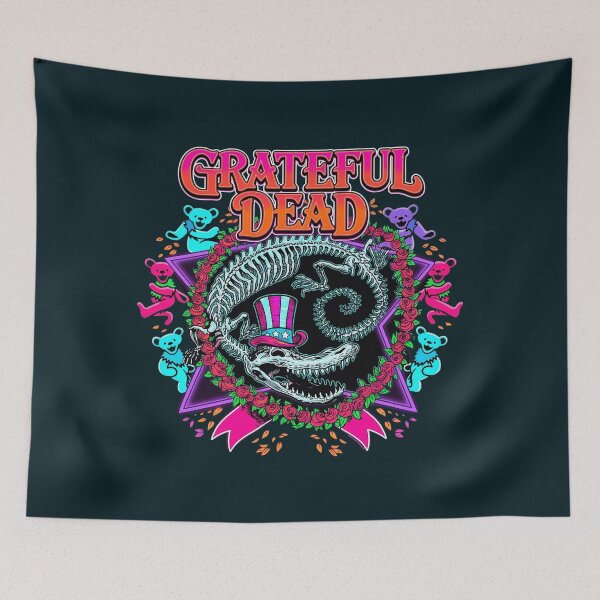 Item preview, Grateful Dead Psychedelic Chameleon Design designed and sold by KerfsUp.
