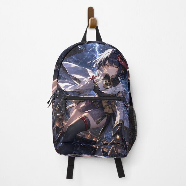 Item preview, Kujou Sara Genshin Impact Thunderstorm City designed and sold by SolenneAzur.