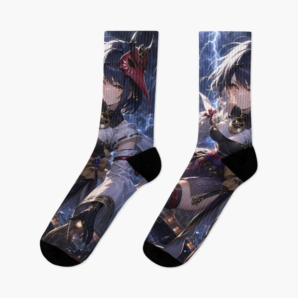 Item preview, Kujou Sara Genshin Impact Thunderstorm City designed and sold by SolenneAzur.
