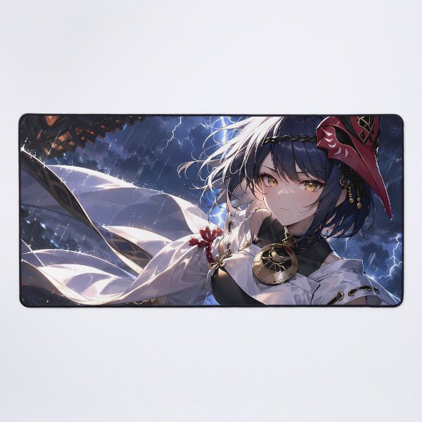 Item preview, Kujou Sara Genshin Impact Thunderstorm City designed and sold by SolenneAzur.