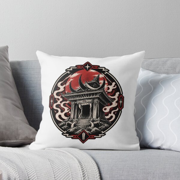 Item preview, Dark Malevolent Shrine Gothic Horror Design with Eerie Vibes designed and sold by whalepotatos.