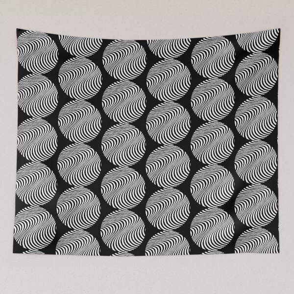 Item preview, Gamma Moire White designed and sold by ubiquitoid.