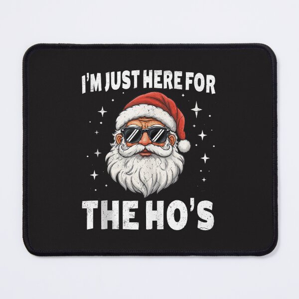 Item preview, I'm Just Here For The Hos Funny Christmas Cool Santa Sunglasses designed and sold by kiralynstration.