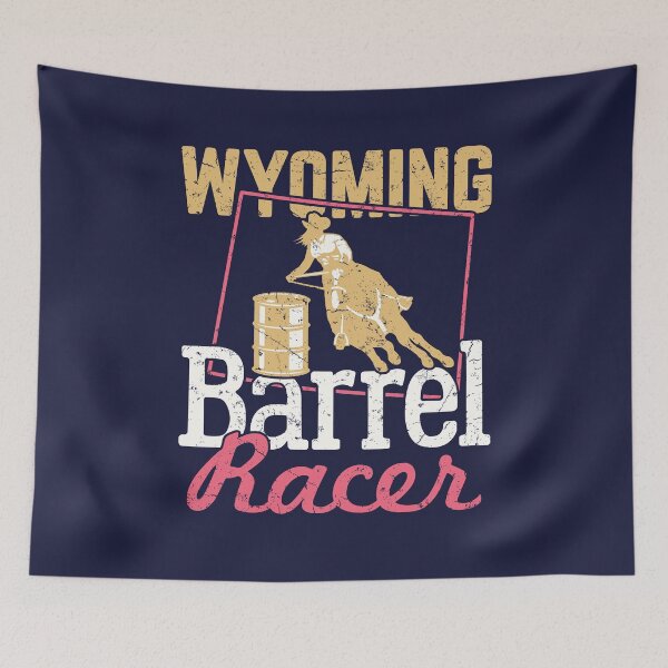 Item preview, Wyoming Barrel Racer designed and sold by jaygo.