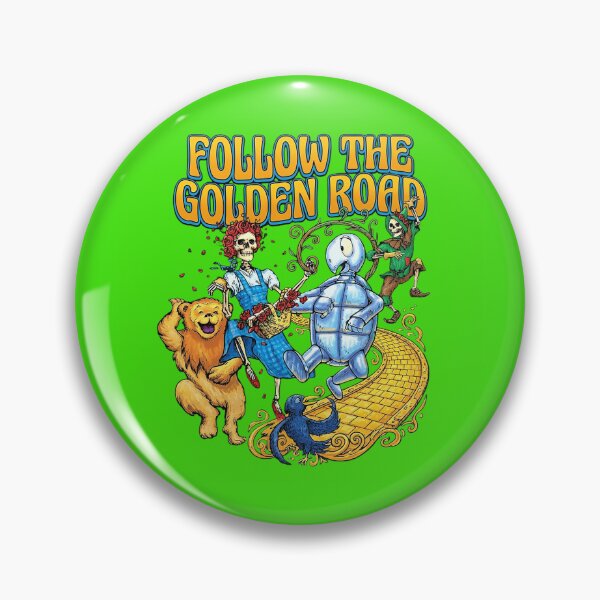Item preview, Follow the Golden Road Grateful Dead designed and sold by KerfsUp.