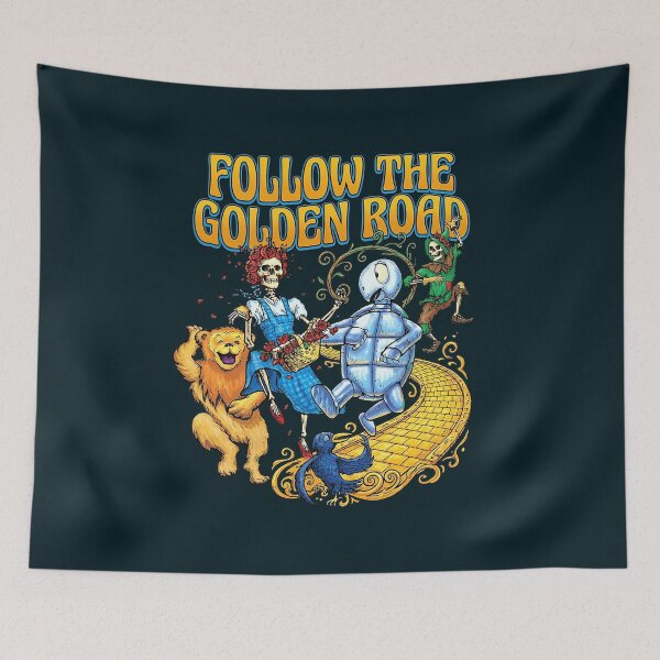 Item preview, Follow the Golden Road Grateful Dead designed and sold by KerfsUp.