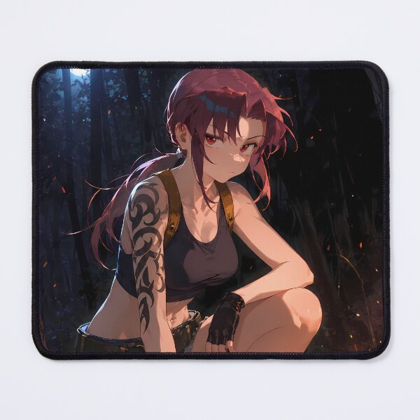 Item preview, Revy Black Lagoon Moonlit Forest Camp designed and sold by SolenneAzur.