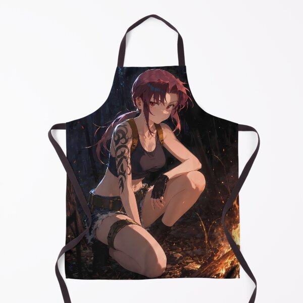 Item preview, Revy Black Lagoon Moonlit Forest Camp designed and sold by SolenneAzur.