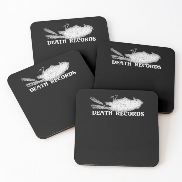 Item preview, Death Records T-Shirt designed and sold by cas5i2di.
