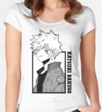Katsuki Bakugo - Boku keine Heldenakademie Tailliertes Rundhals-Shirt