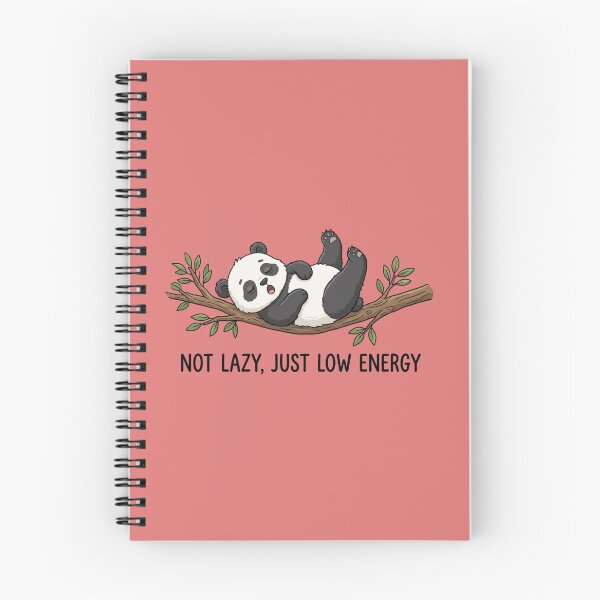 Item preview, Not Lazy Just Low Energy Funny Lazy Mood Quote Design designed and sold by WallMuseStudio .