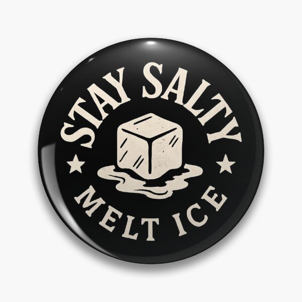 Item preview, ORIGINAL ARTIST Stay Salty Melt ICE | Anti Ice Protest, Abolish ICE | Original Artwork designed and sold by LaVacheDesign.