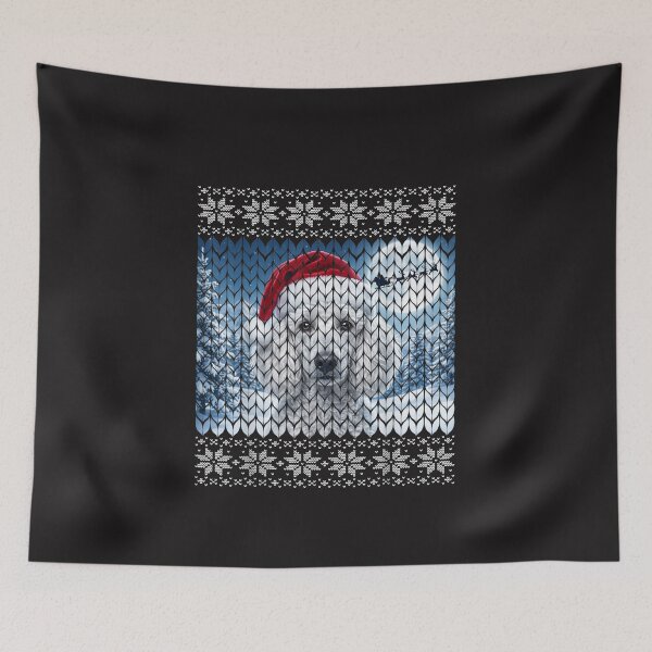 Item preview, Great Pyrenees Ugly Christmas Sweater Santa Dog Lover Xmas designed and sold by kiralynstration.