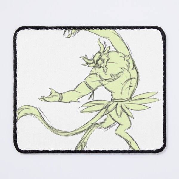 Item preview, Dynamic Jumping Muscle Dragon Action Line Art designed and sold by Huy Vo Hand-Drawn Art.