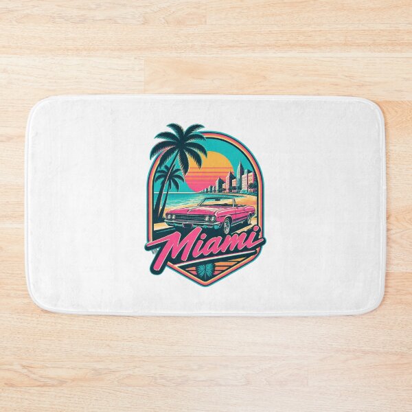 Item preview, Retro Miami Beach Vintage Style Design for Men and Women designed and sold by Pokenus.