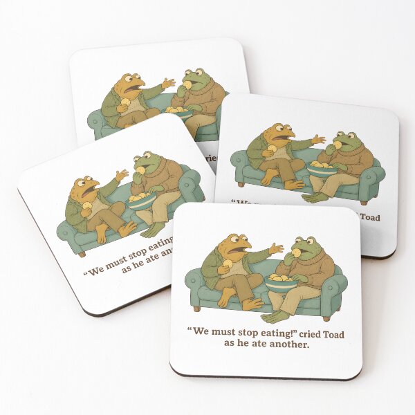 Item preview, Funny Frog Eating Cookies Humor We Must Stop Eating Cute Frog Lovers designed and sold by WilfRedokry-21.