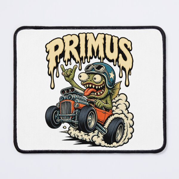 Item preview, Primus Inspired Retro Rock Band Graphic Design designed and sold by danderetofu.