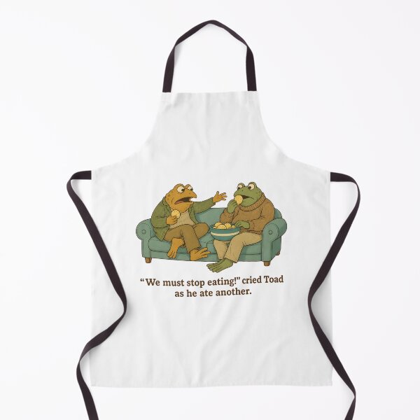 Item preview, Funny Frog Eating Cookies Humor We Must Stop Eating Cute Frog Lovers designed and sold by WilfRedokry-21.