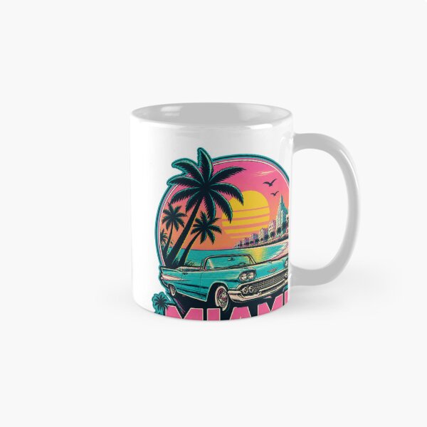 Item preview, Retro Miami Beach Vintage Style Design for Men and Women designed and sold by Pokenus.