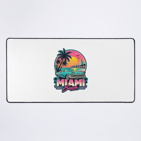 Item preview, Retro Miami Beach Vintage Style Design for Men and Women designed and sold by Pokenus.