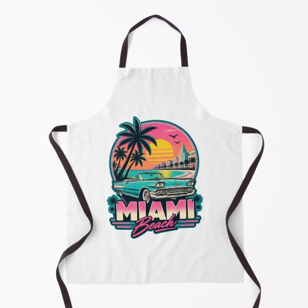 Item preview, Retro Miami Beach Vintage Style Design for Men and Women designed and sold by Pokenus.