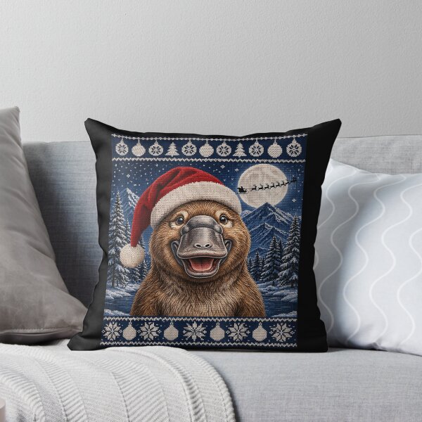 Item preview, Platypus Santa Ugly Christmas designed and sold by RenettaFunky.