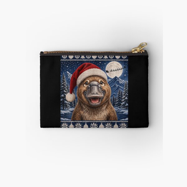 Item preview, Platypus Santa Ugly Christmas designed and sold by RenettaFunky.