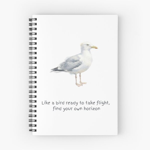 Item preview, Find Your Own Horizon Watercolour Seagull designed and sold by made by Golightly x.