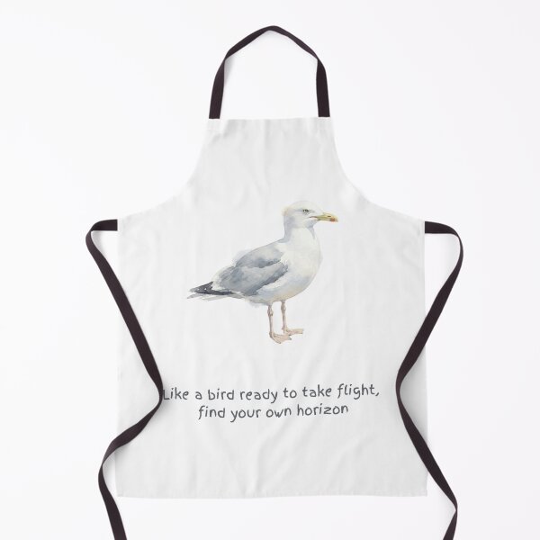 Item preview, Find Your Own Horizon Watercolour Seagull designed and sold by made by Golightly x.