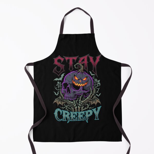 Item preview, Stay Creepy Halloween Pumpkin Skeleton Gothic Horror designed and sold by ArcaneArtistry.