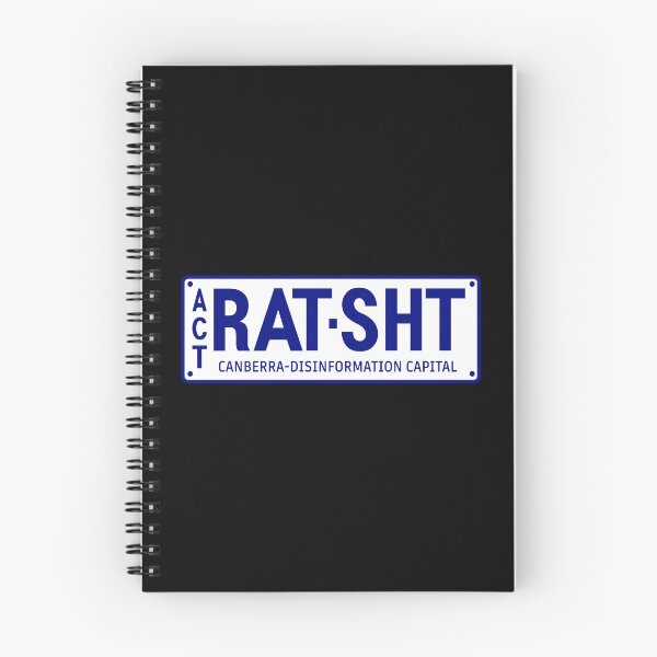 Item preview, ACT, CANBERRA - RAT SHT, DISINFORMATION - NOVELTY SIGN - POLITICAL HUMOUR  designed and sold by AASparksDesigns.