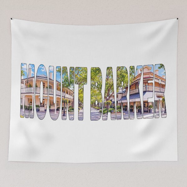 Item preview, MOUNT BARKER - South Australia Adelaide Hills Hotel and Winery Trees designed and sold by Adam Gormley.