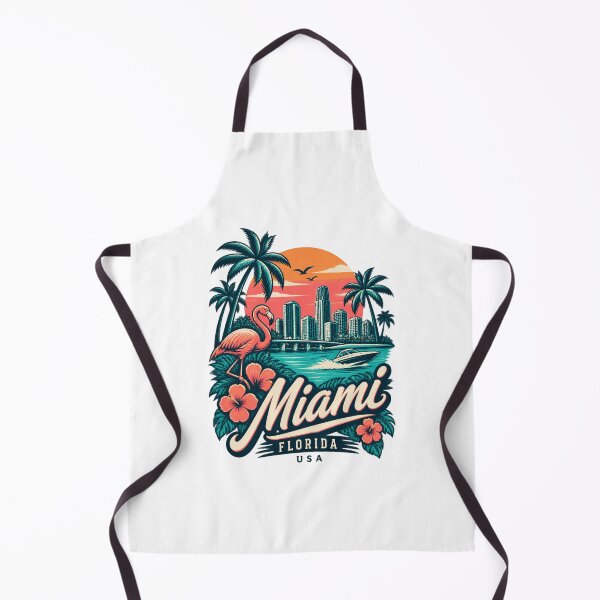 Item preview, Miami Florida USA Minimalist Line Art Skyline Poster Wall Decor designed and sold by Pokenus.