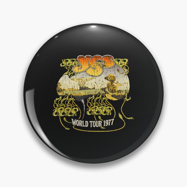 Artikelvorschau, Yes Welttournee 1977 Distressed Rock 91 entworfen und verkauft von SVRT SHIRT.
