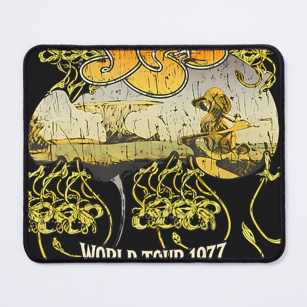 Item preview, Yes World Tour 1977 Distressed Rock 91 designed and sold by SVRT SHIRT.