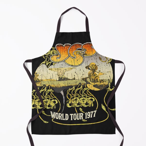 Item preview, Yes World Tour 1977 Distressed Rock 91 designed and sold by SVRT SHIRT.