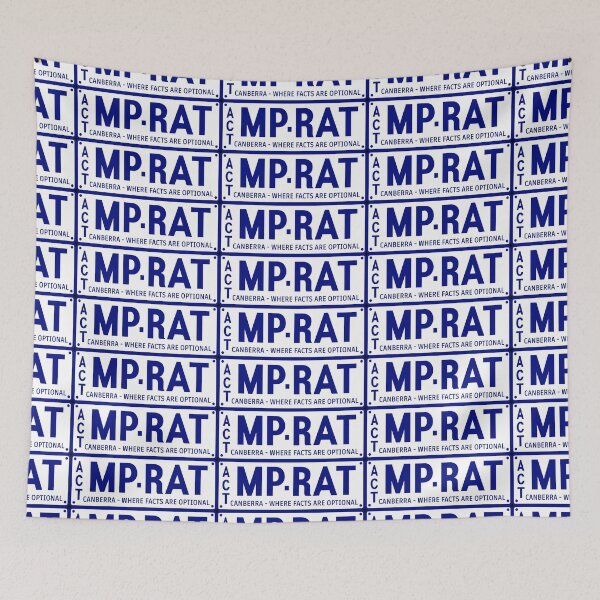 Item preview, ACT REGISTRATION - MP RAT, CANBERRA - NOVELTY SIGN - POLITICAL HUMOUR  designed and sold by AASparksDesigns.