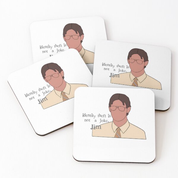 Item preview, Identity Theft Is Not A Joke Jim designed and sold by JCaliHandCra.