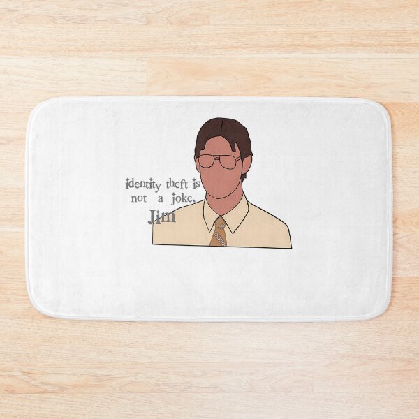 Item preview, Identity Theft Is Not A Joke Jim designed and sold by JCaliHandCra.