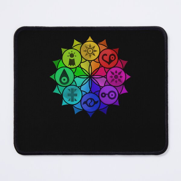 Item preview, Digimon Crests Mandala designed and sold by maudegd.