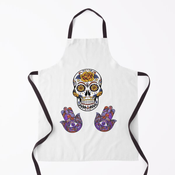 Item preview, Darkie Skull With A Pattern Spooky Hands With Eyes designed and sold by JhnbBoutiquez.