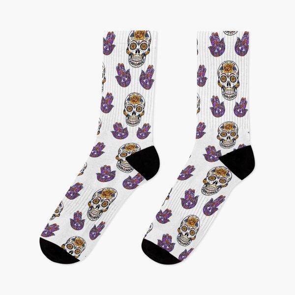 Item preview, Darkie Skull With A Pattern Spooky Hands With Eyes designed and sold by JhnbBoutiquez.