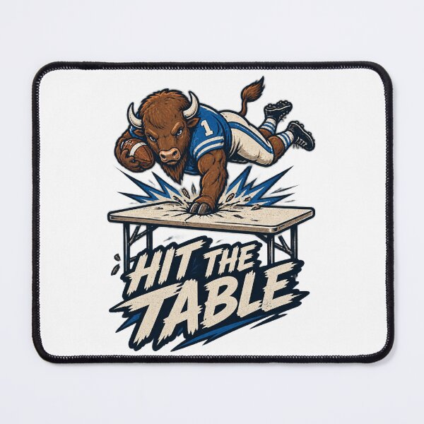 Item preview, Hit The Table Bold Graphic Design for Statement Apparel and Accessories designed and sold by slowhandsnot tt.