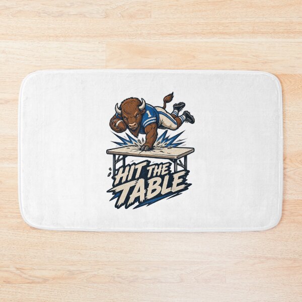 Item preview, Hit The Table Bold Graphic Design for Statement Apparel and Accessories designed and sold by slowhandsnot tt.